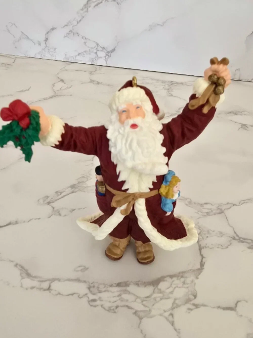 Like New w/Box - Vintage Hallmark 1998 Merry Olde Santa Ornament